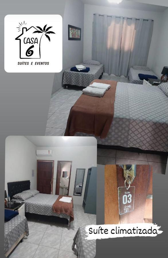 Casa 6 Suites E Eventos Itaipuacu Ngoại thất bức ảnh